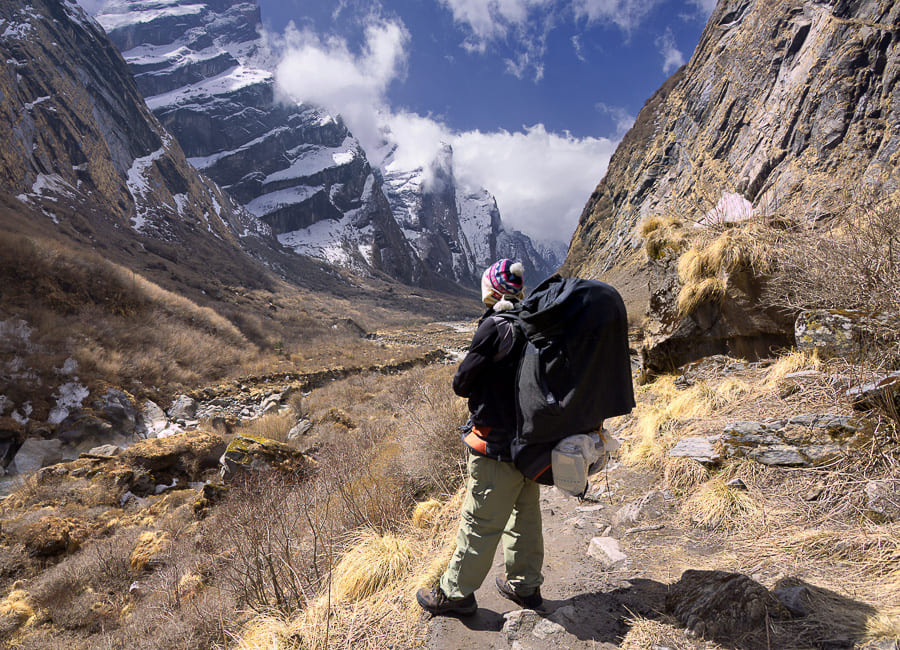 Annapurna (Annapurna Base Camp trek. Modi Khola) Nepal DT 22591371