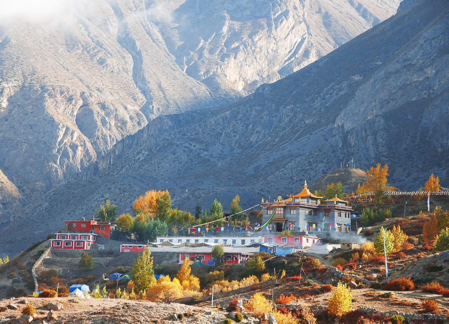 Annapurna (Muktinath village. Mustang) Nepal DT 55858558
