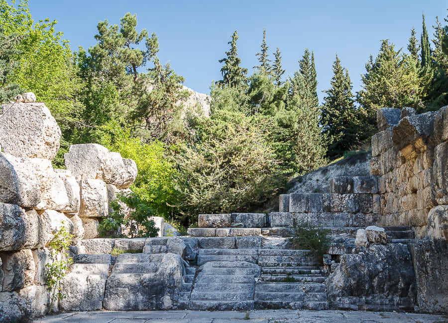 Bekaa Valley (Niha. Roman Temple) Lebanon DT 93010439