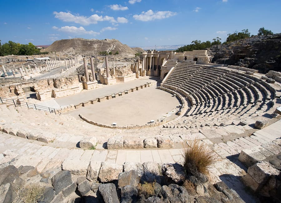 Galilee (Beit She An. amphitheatre) Israel DT 47515637