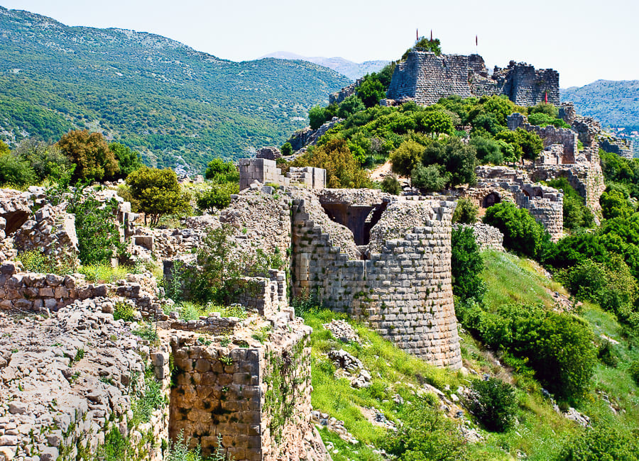 Golan Heights (Nimrod Castle) Israel DT 9200767