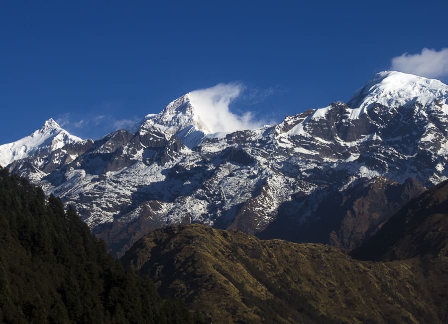 Gorkha (Himalchuli and Boudha Himal) Nepal DT 189173586