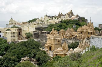 Gujarat (Palitana Jain temples. Shatrunjaya hills) India DT 36404416