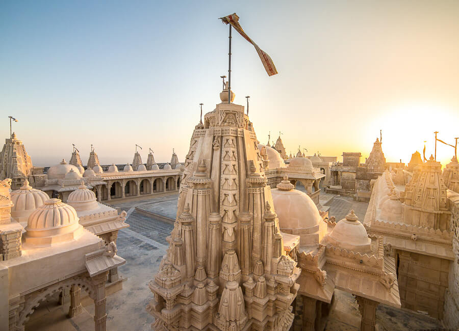 Gujarat (Palitana Jain temples. Shatrunjaya hills) India DT 80169825