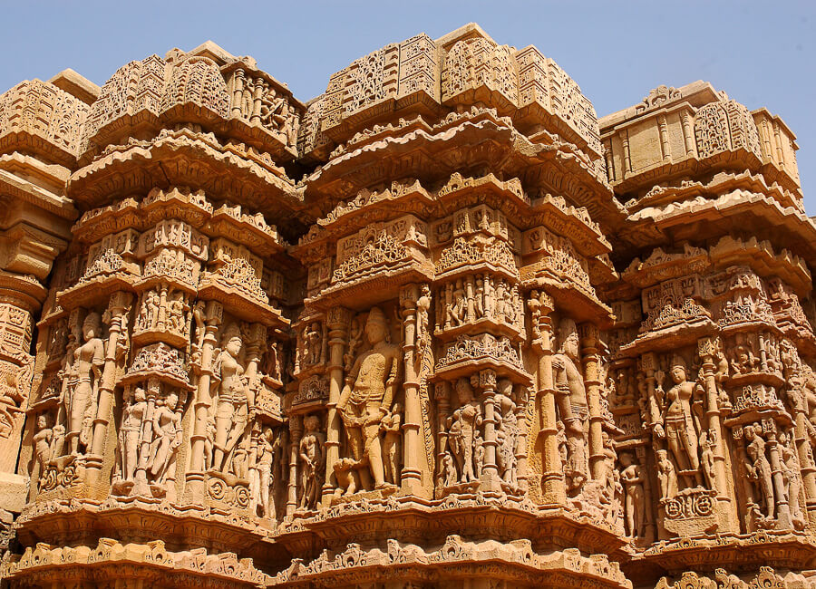 Gujarat (Sun Temple of Modhera) India DT 5539359