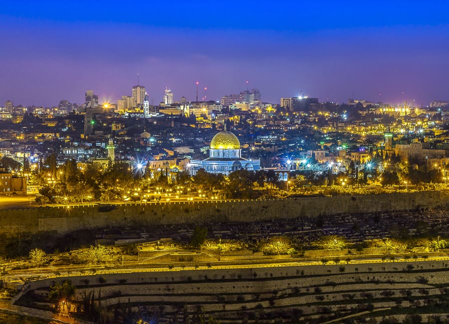 Jerusalem (Old City. View from Mount of Olives) Israel DT 87708123