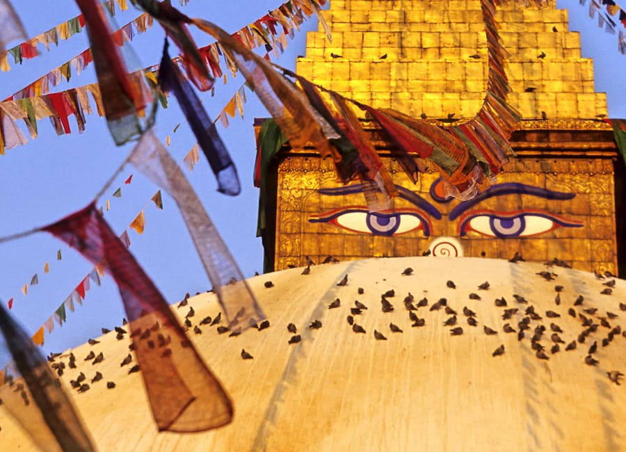 Kathmandu (Swayambhunath Temple) Nepal DT 553327