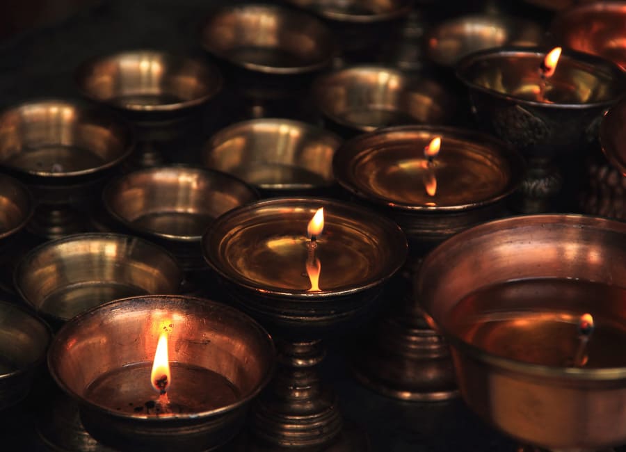 Ladakh (Butter lamps) India DT 44013489