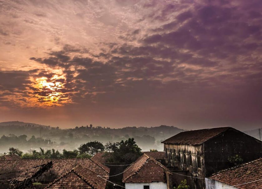 Madikeri sunrise South India DT40578109