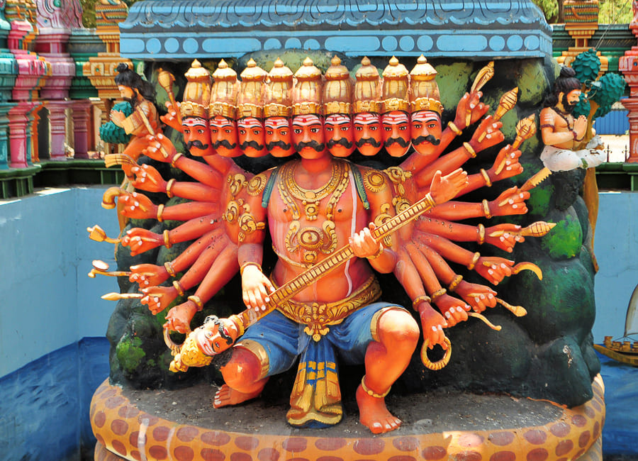 Nainativu Island (Jaffna Peninsula. Nagapooshani Amman Kovil temple) Sri Lanka DT 50846435
