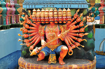 Nainativu Island (Jaffna Peninsula. Nagapooshani Amman Kovil temple) Sri Lanka DT 50846435