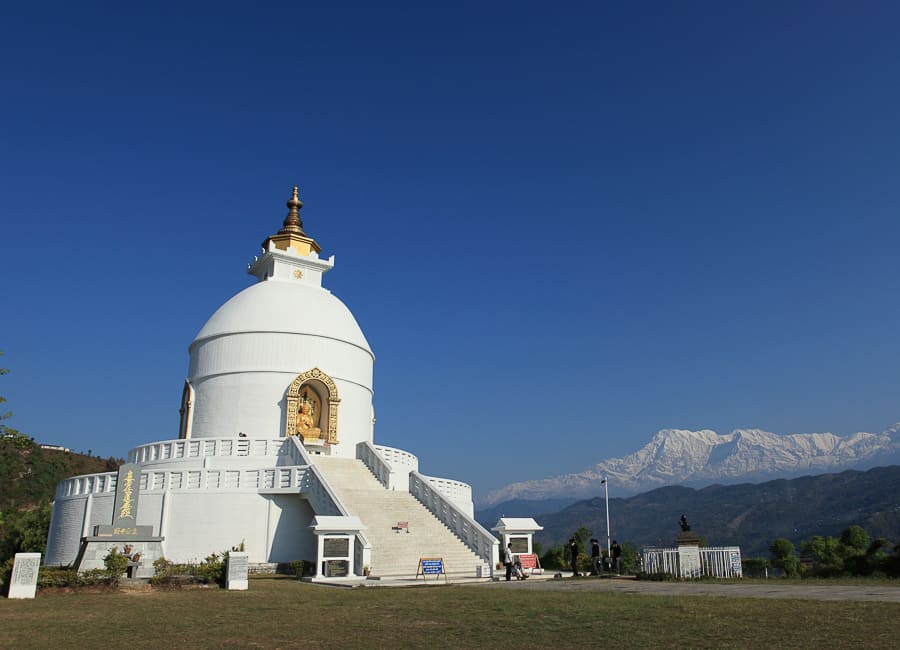 Pokhara (World Peace Pagoda) Nepal DT 39172413