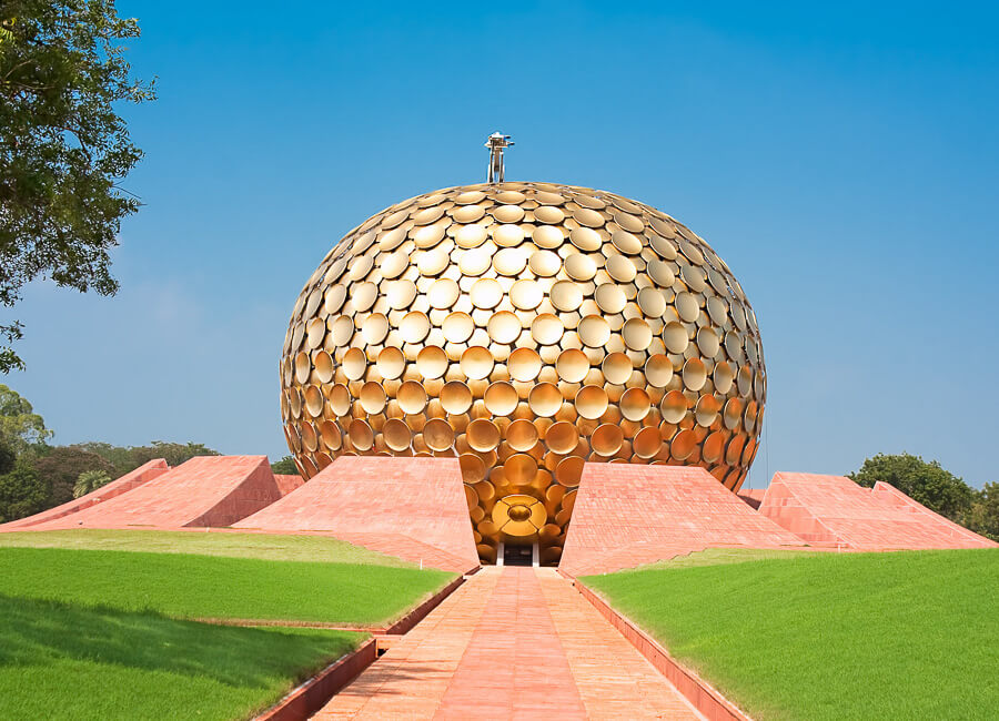 Pondicherry (Auroville Meditation Hall) India DT 11559161