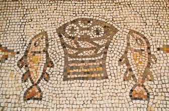 Sea of Galilee (Tabgha. Church of the Multiplication) Israel DT 9375762