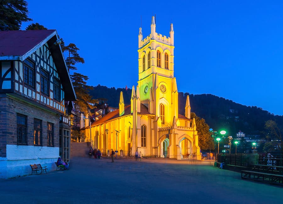 Shimla (Christ Church) India DT 68148072