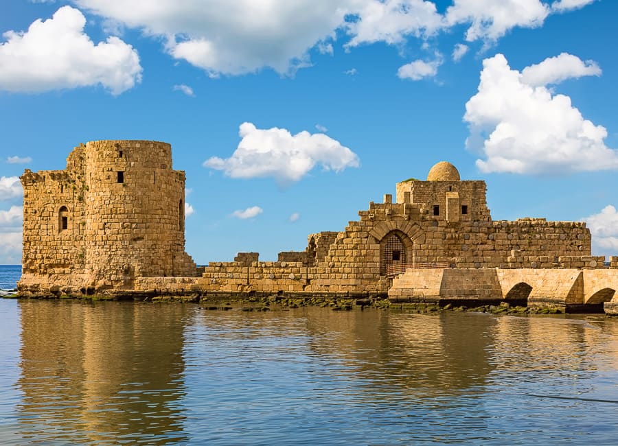 Sidon (Sidon Sea Castle) Lebanon DT 95218567