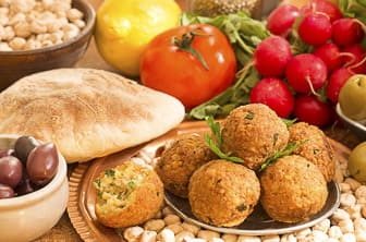 a. general (food. Falafel meal) Israel DT 62984563
