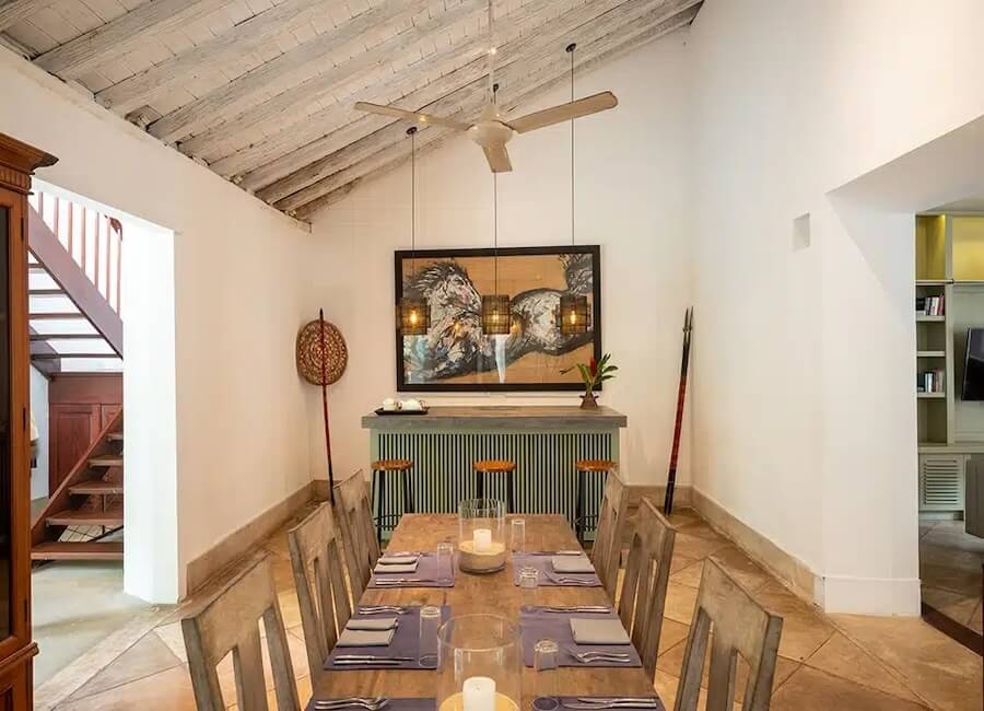 41 Lighthouse Street Hotel Galle Sri Lanka dining room