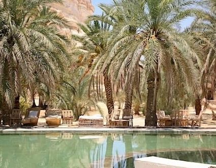 Adrere Amellal boutique hotel in Siwa Egypt