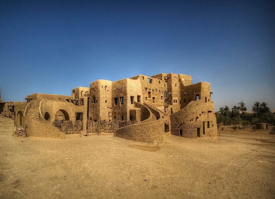 Adrere Amellal in Siwa Egypt
