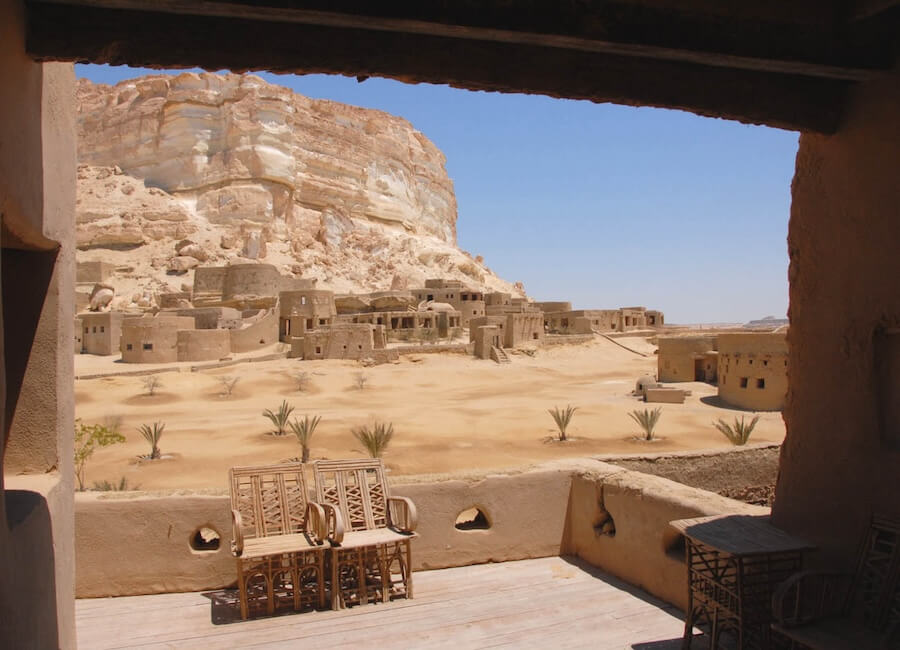 Adrere Amellal in Siwa Egypt