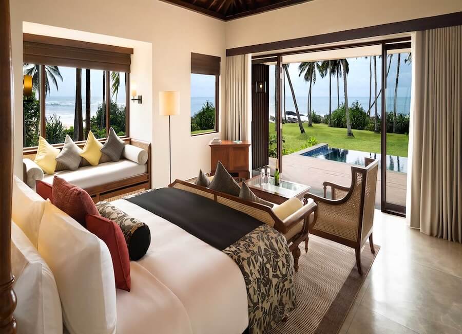 Anantara Peace Haven in Tangalle Sri Lanka Beach Villa with view