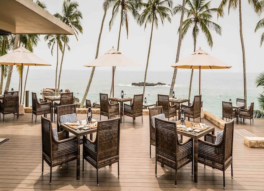 Anantara Peace Haven in Tangalle Sri Lanka Il Mare Restaurant