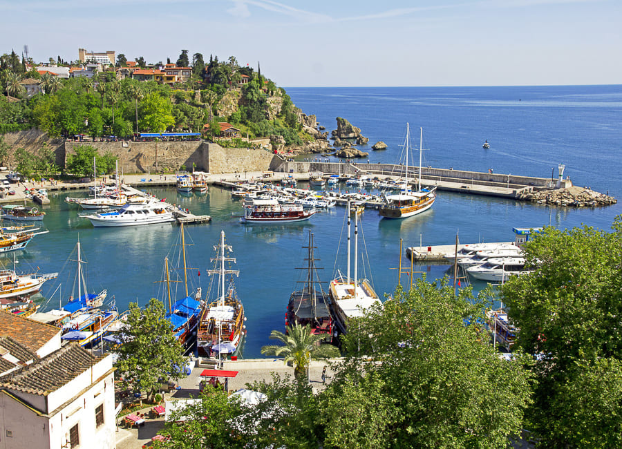 Antalya (Kaleici . Old Town. harbour) Turkey DT 19632620