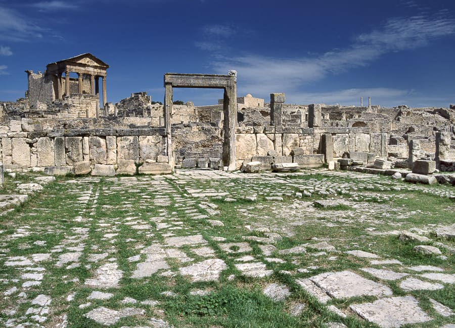 Dougga (Thugga. Capitol) Tunisia DT 6017316