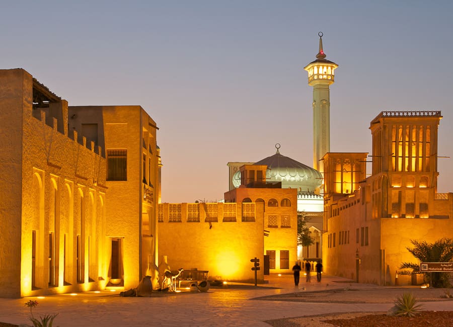 Dubai (Bastakiya merchant quarter) UAE DT 22986606