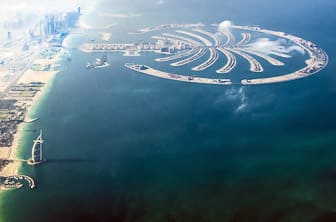 Dubai (Palm Islands. Burj al Arab) UAE DT 36387402