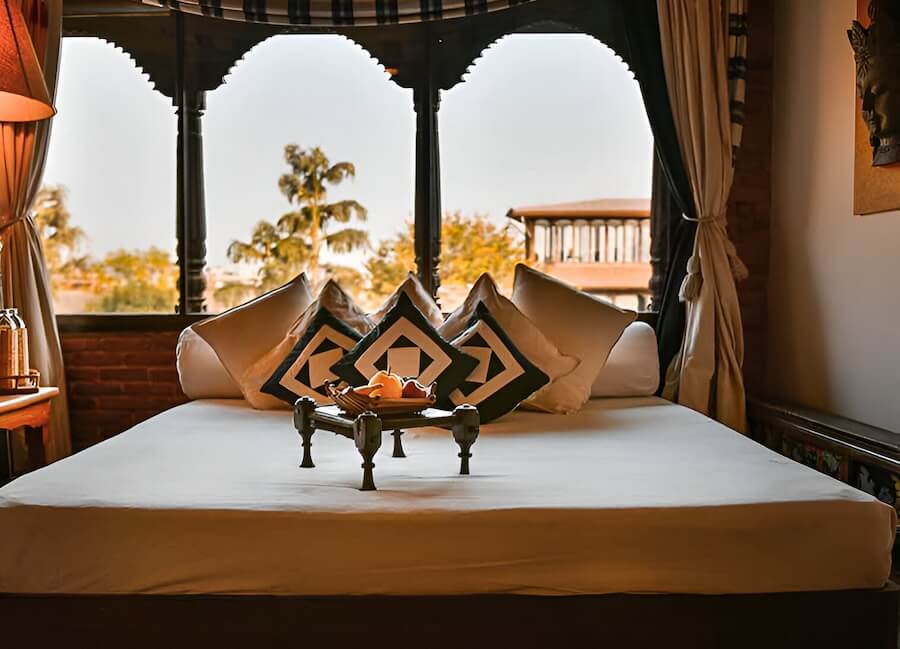 Dwarika’s Hotel Kathmandu Nepal (Heritage Deluxe Room) 1