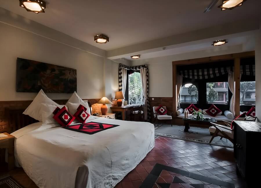 Dwarika’s Hotel Kathmandu Nepal (Heritage Deluxe Room)