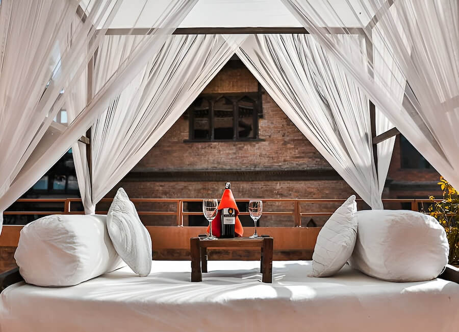 Dwarika’s Hotel Kathmandu Nepal (Terrace) 1