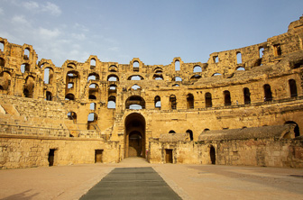 El Djem amphitheatre, Tunisia © Bennetts