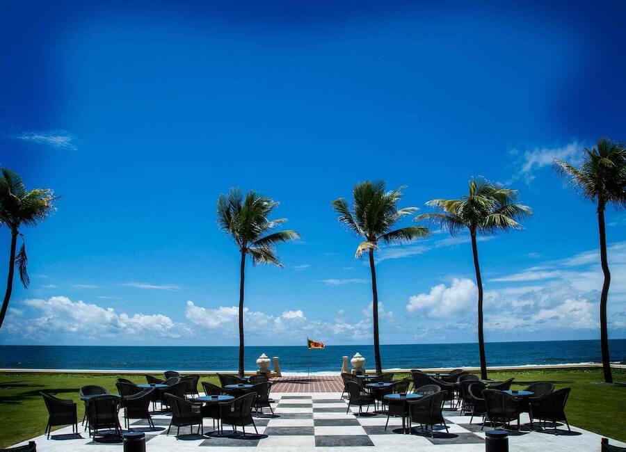 Galle Face Hotel Colombo Sri Lanka bar outdoor