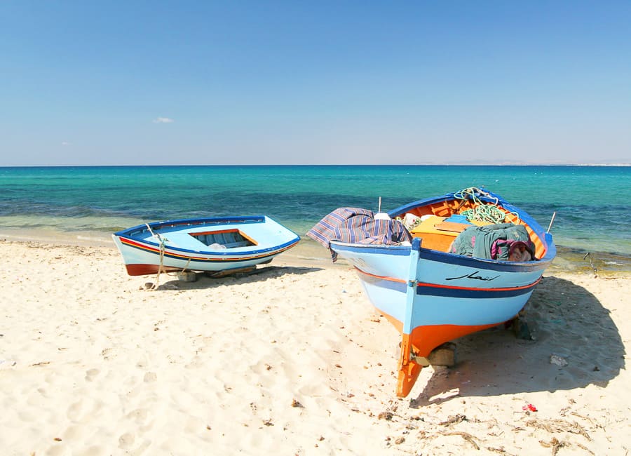 Hammamet (Boats on the beach) Tunisia DT 5217634