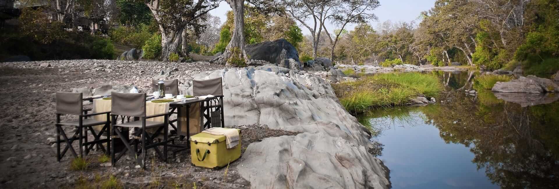 Hotels in Central India (Banjaar Tola, A Taj Safari - Kanha National Park)