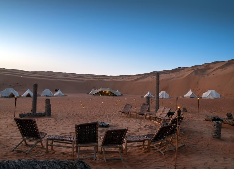 Magic Camps Wahiba Sands Oman (campfire)