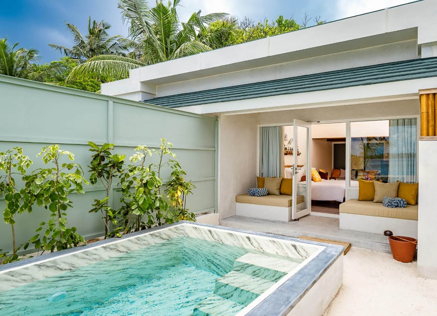 OBLU NATURE Helengeli by SENTIDO North Male Atoll, Maldives - Family Beach Villa with Pool - Exterior-02-1