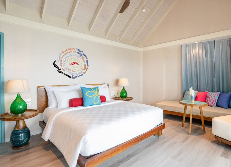 OBLU NATURE Helengeli by SENTIDO North Male Atoll, Maldives - Water Villa with Pool - Interior-01-1