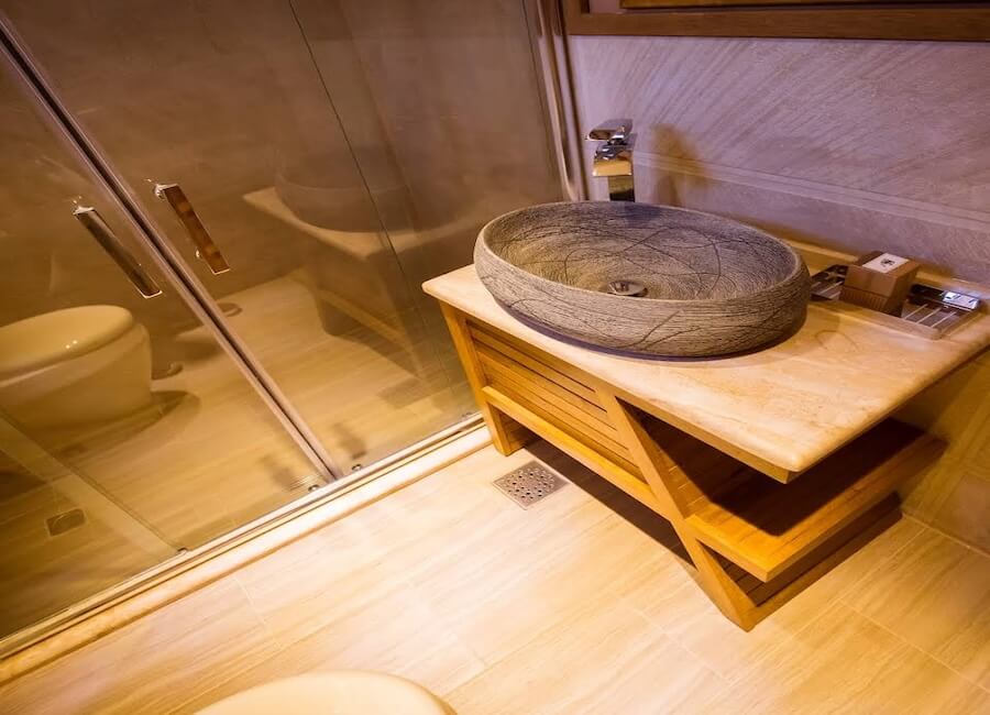 Palmera Camp Wadi Rum Jordan (Bathroom)