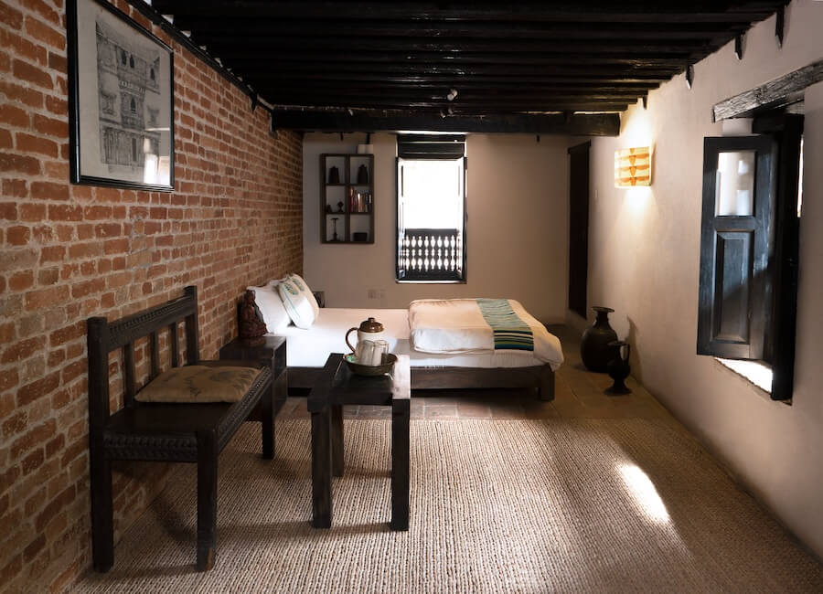 Peacock Guest House Bhaktapur Nepal (Bedroom)