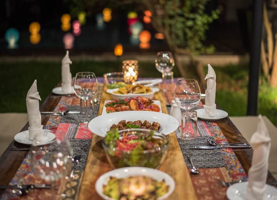 Villa Hundira Negombo Sri Lanka (Alfresco dining)