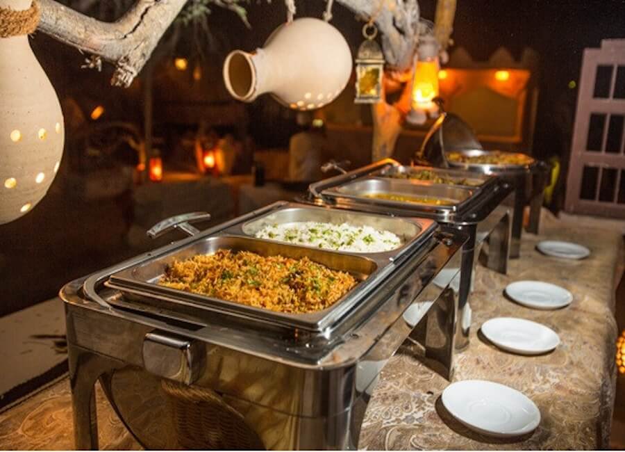 1000 Nights Camp Wahiba Sands Oman (Arabian Knights Restaurant)