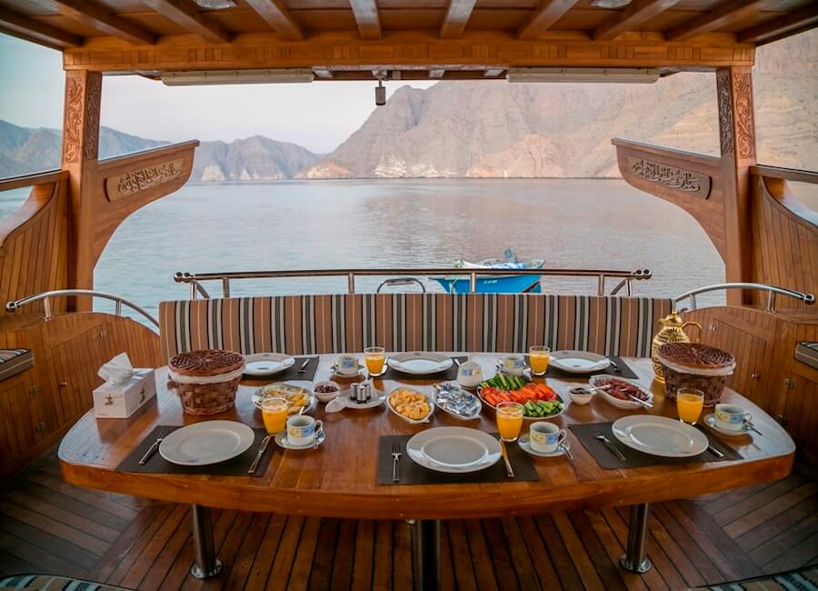 Rubba Luxury Musandam Dhow Cruise Oman