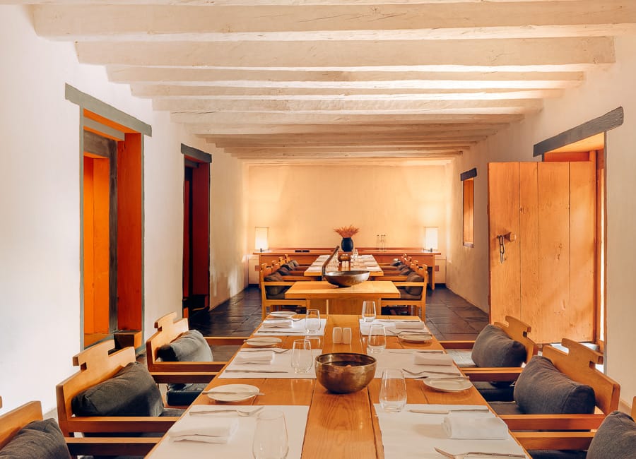 Amankora Punakha Lodge Bhutan (Farmhouse Dining Room)