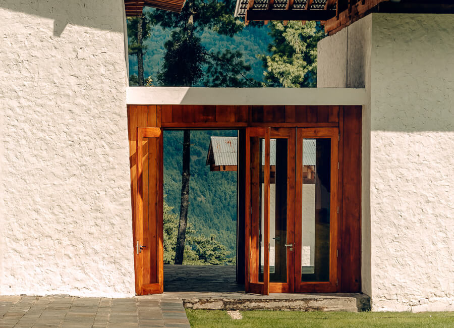 Amankora Thimphu Lodge Bhutan (Courtyard)