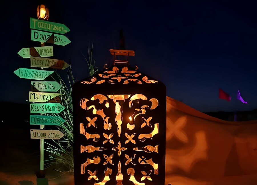 Camp Abdelmoula Tebaine (Sahara Desert) Tunisia