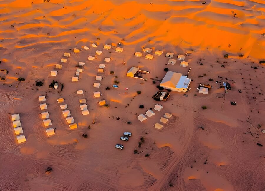 Camp Abdelmoula Tebaine (Sahara Desert) Tunisia